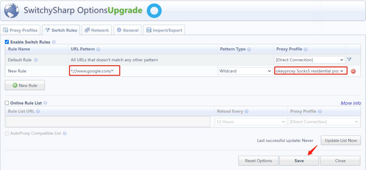 How to Setup Proxy SwitchySharp Chrome Extension