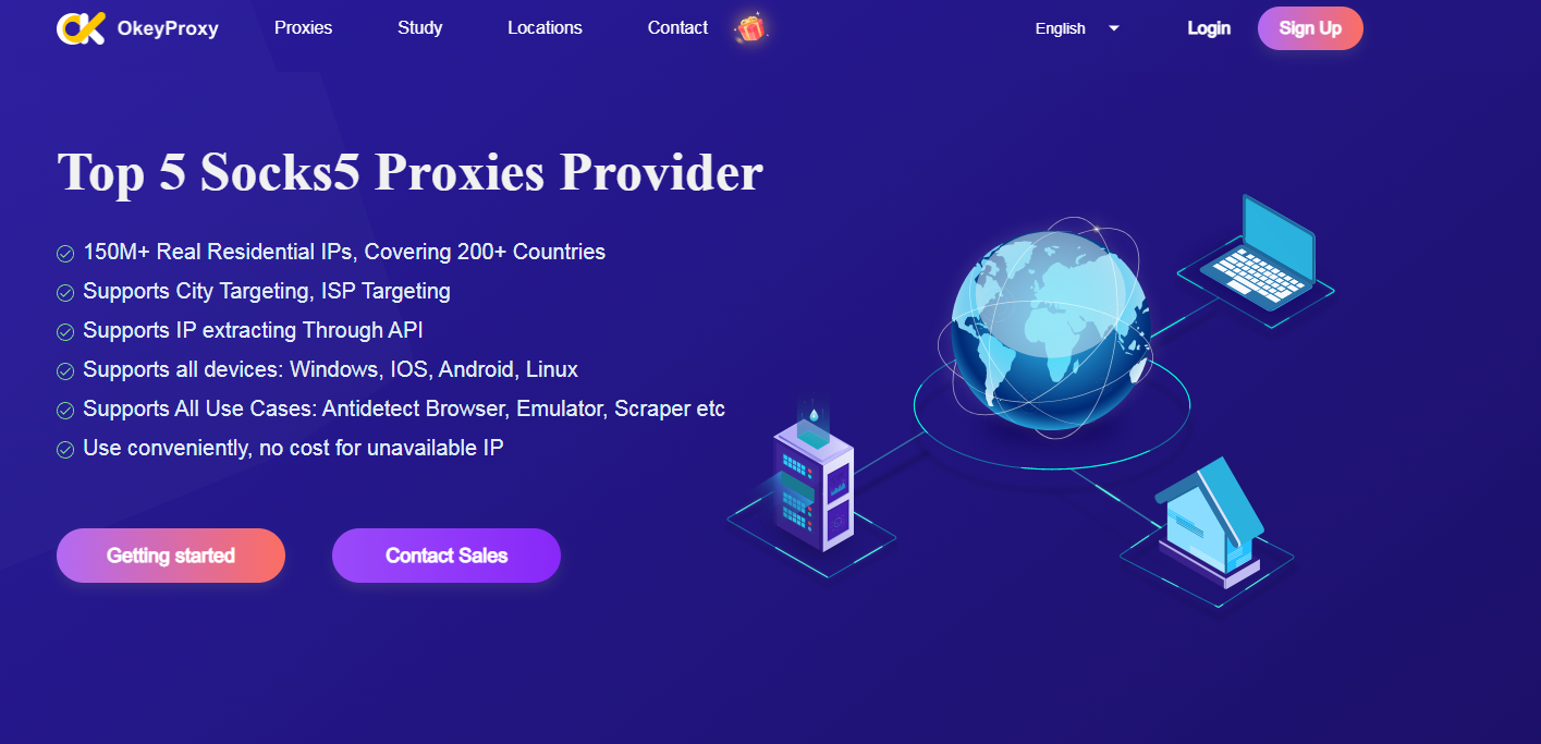 how to find ip address on iphone from okeyproxy