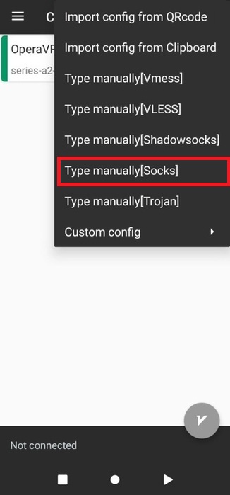 v2rayNG Settings