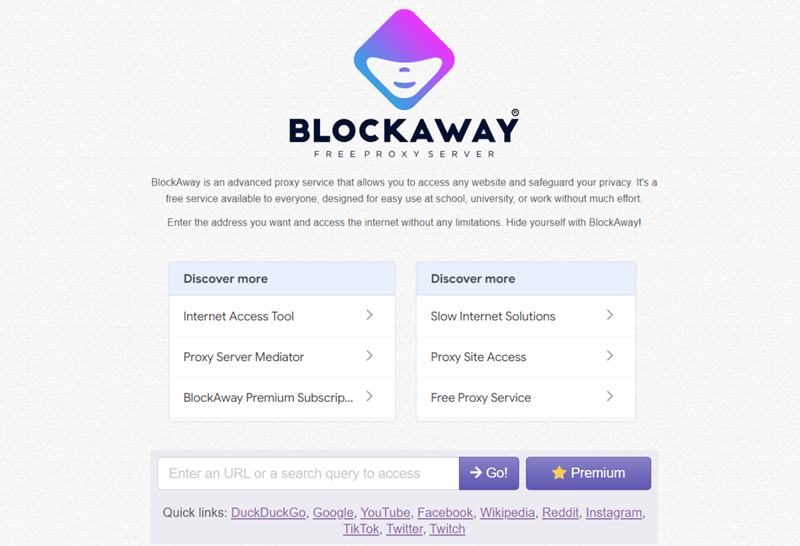 BlockAway Free Proxy