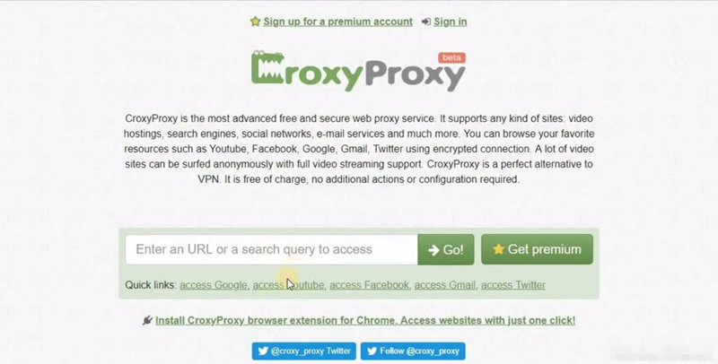 CroxyProxy Free Proxy