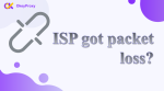 como saber se o meu ISP está a ter perda de pacotes