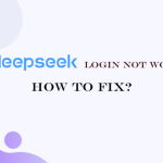 deepseek login no funciona