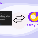 parece estar a utilizar um erro de libertação de vpn ou proxy