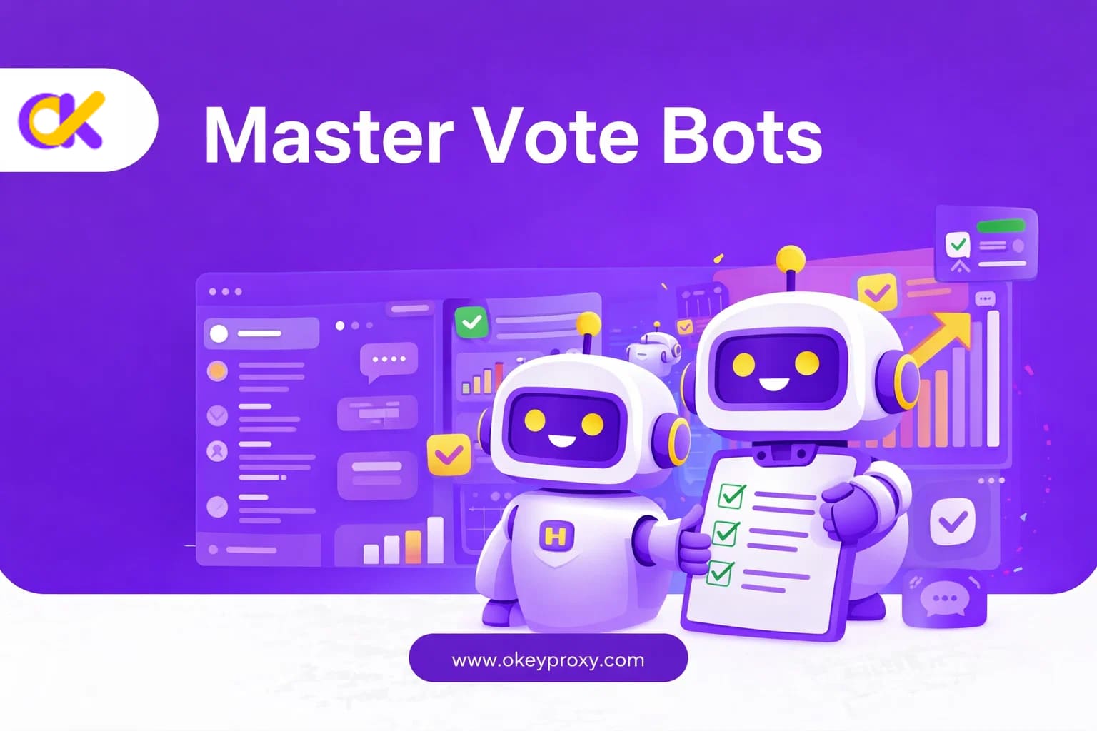 robots maestros de votación