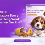 amazon 何かが間違っていたようだ。