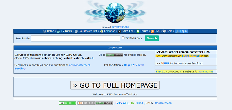 eztv website