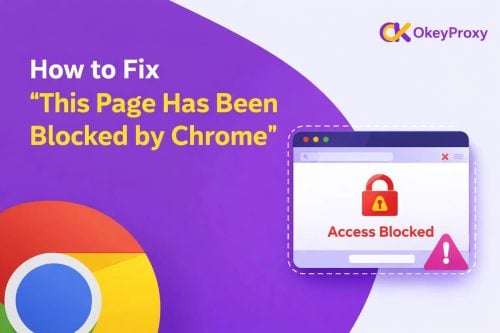 fix this page has been blocked by chrome