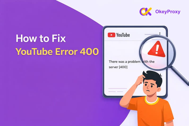 youtubeエラー400の直し方