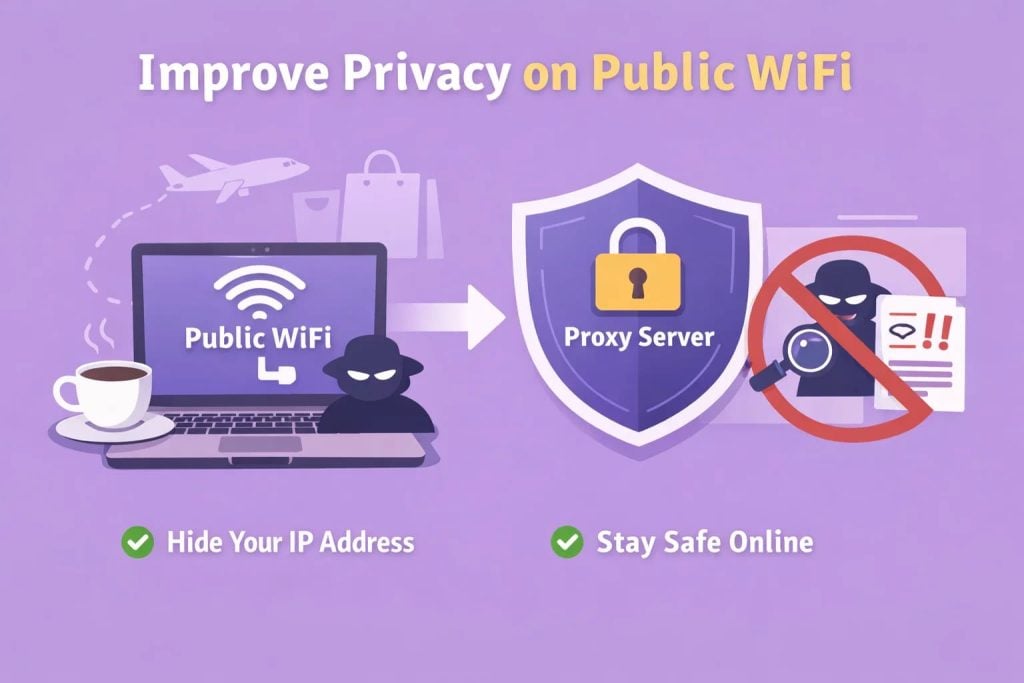 improve privacy on public wifi