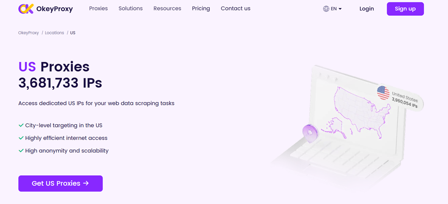Американские прокси OkeyProxy