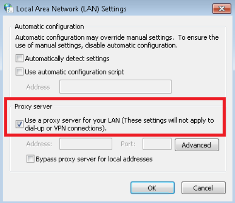 настройки лана windows