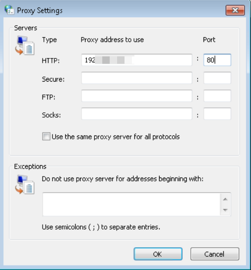 windows proxy advanced