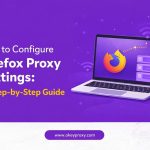 definições de proxy do firefox
