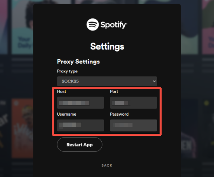 definição de proxy do spotify