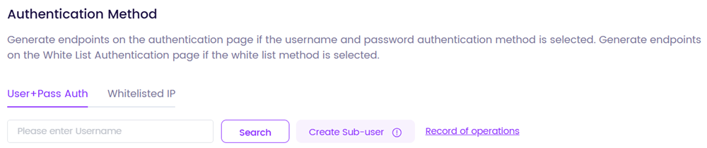 okeyproxy authentication method