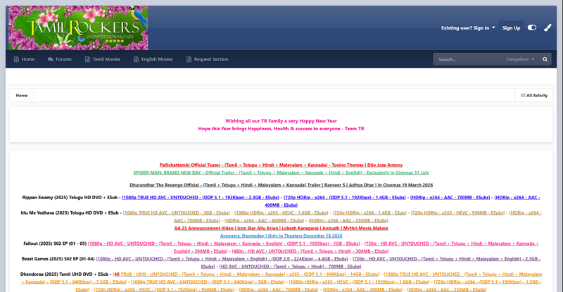 tamilrockers proxy site