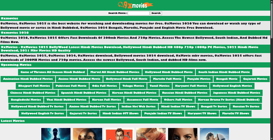 what is 9xmovies proxy